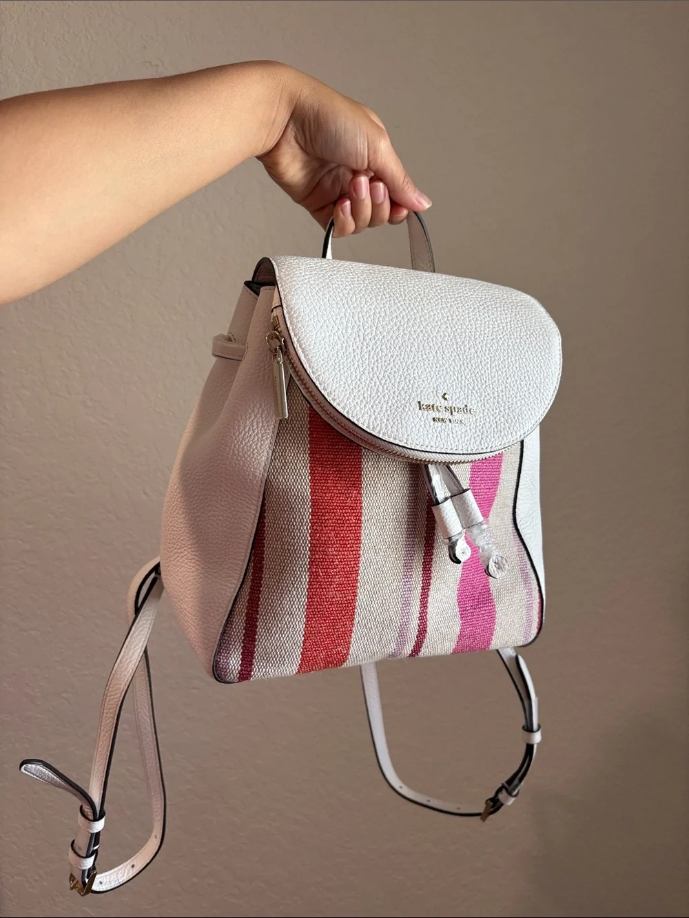 NWT Kate Spade New York Medium Flap Backpack